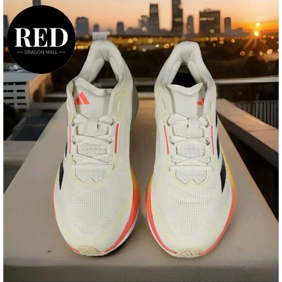Adidas Duramo Speed M Ivory Core Black Red Running Shoes IE5477 - Men\'s Size 8.5 main image 14